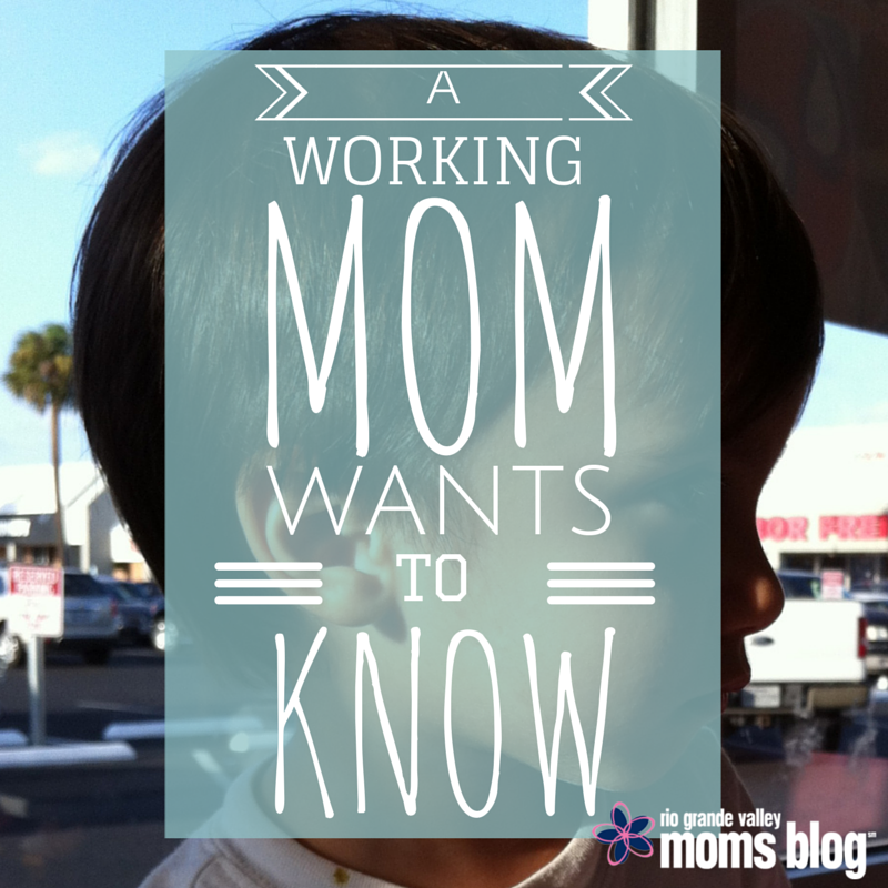 A Working Mom Wants to Know