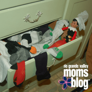 Elvie Does A Little Sock Digging | RGV Moms Blog