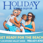 Holiday Wine and Liquor Ready for the Beach
