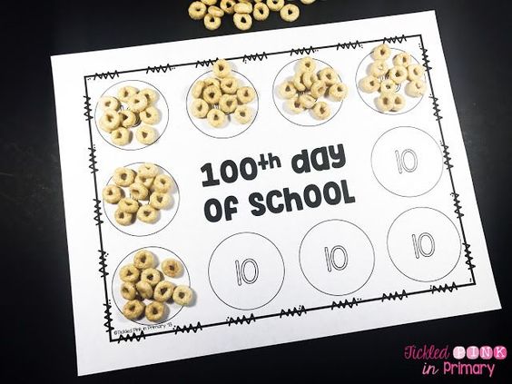 100th day of school mat