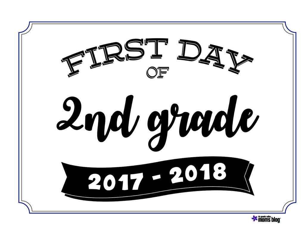 First Day of School Signs - RGV Moms Blog