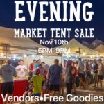 Evening Market Tent Sale Misison