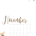 November 2018 RGVMB Calendar Background