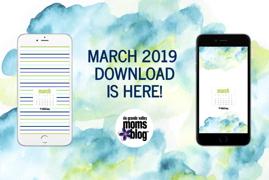 March 2019 RGVMB Phone Background Calendar Download