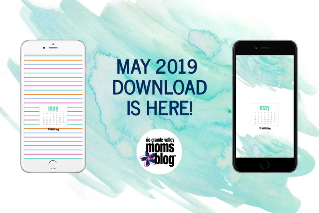 May 2019 RGVMB Phone Background Calendar Download