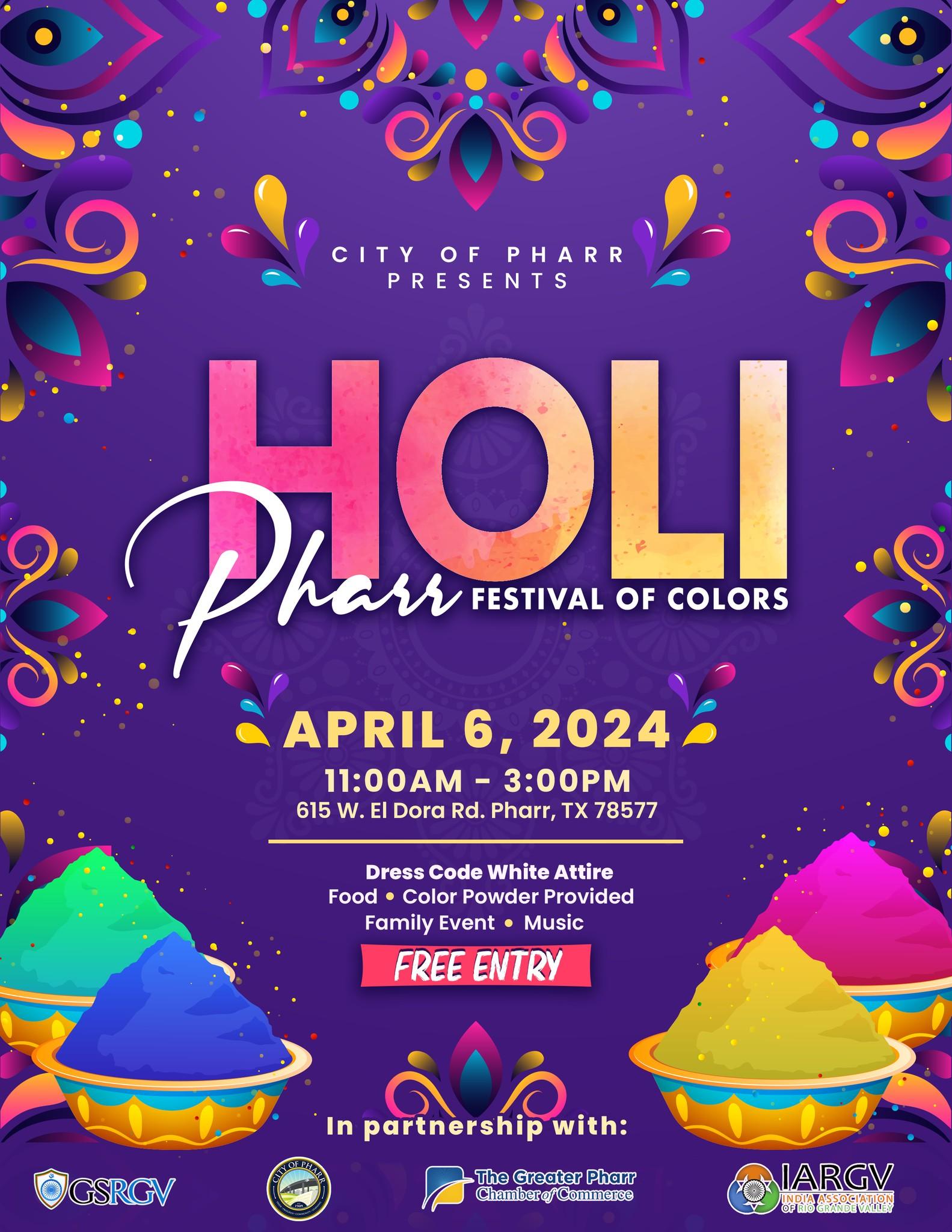 Holi Festival Pharr