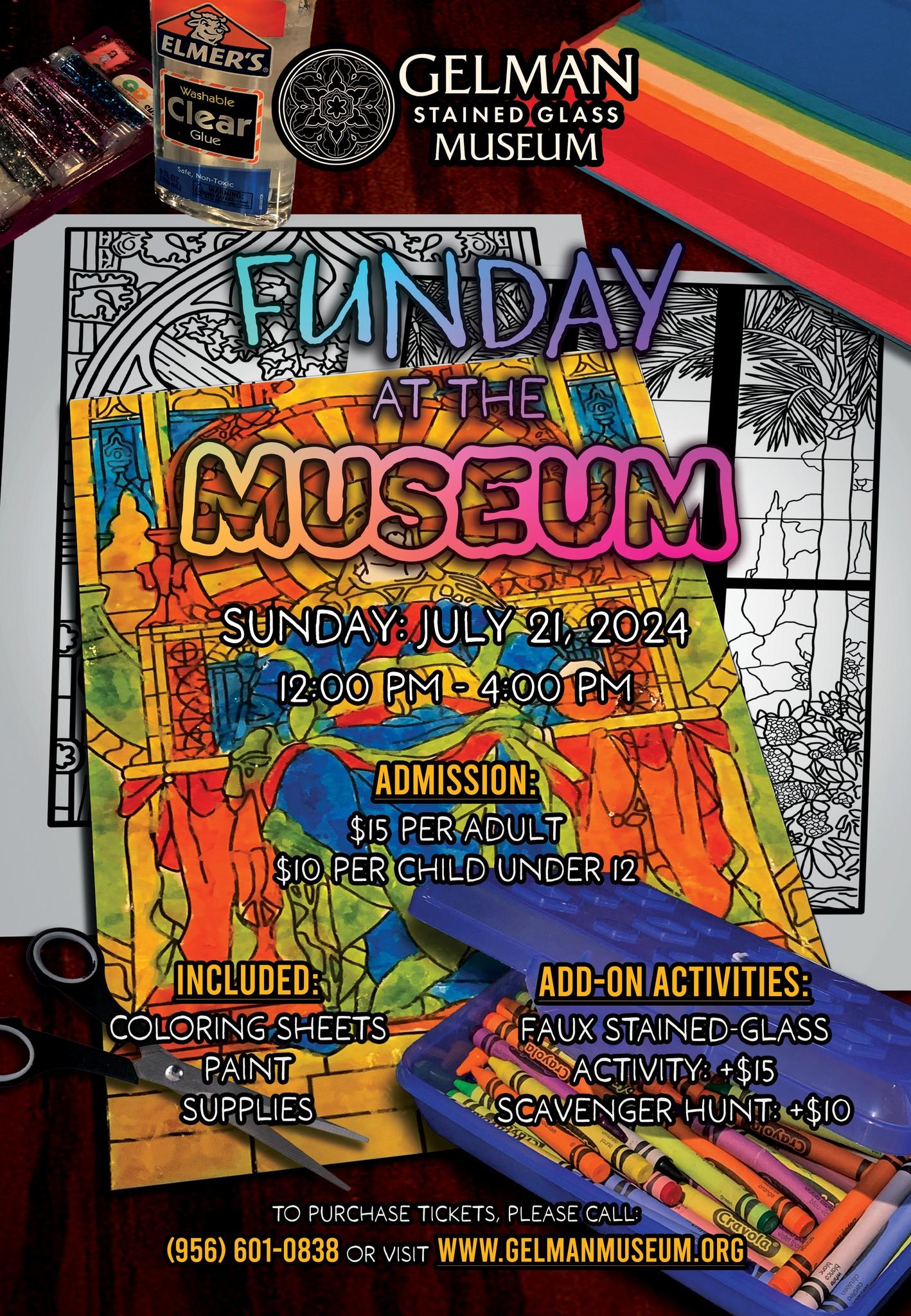Funday at the Museum Gelman July